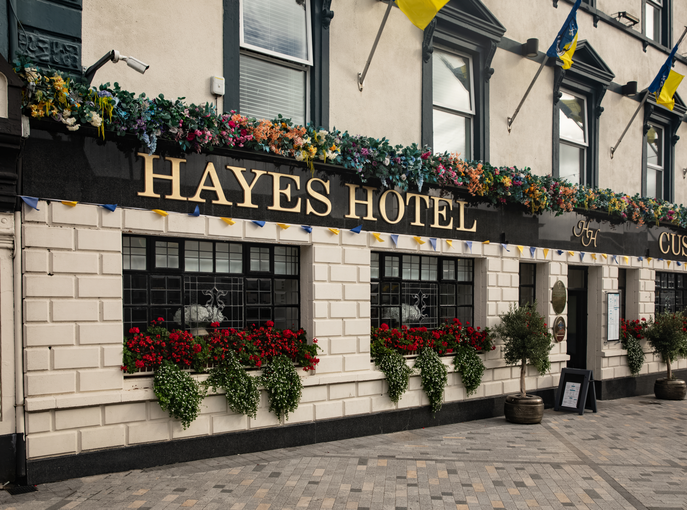 front of Hayes hotel